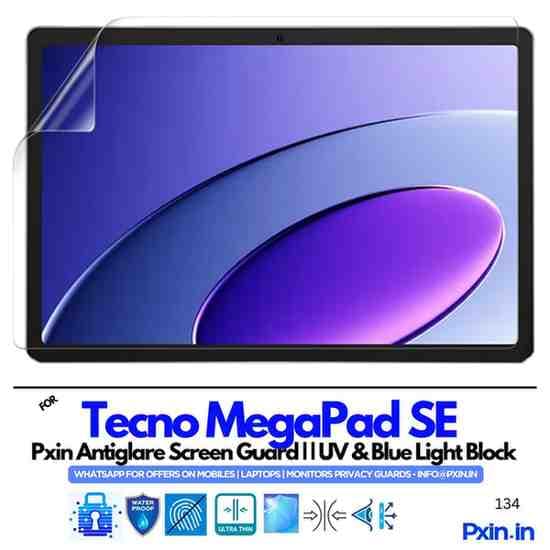 TecnoMegaPadSE Anti glare screen guard