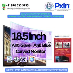 18.5 inch (16:9) Curved Monitor Anti Blue Light & Anti Glare Screen Guard - Image 1