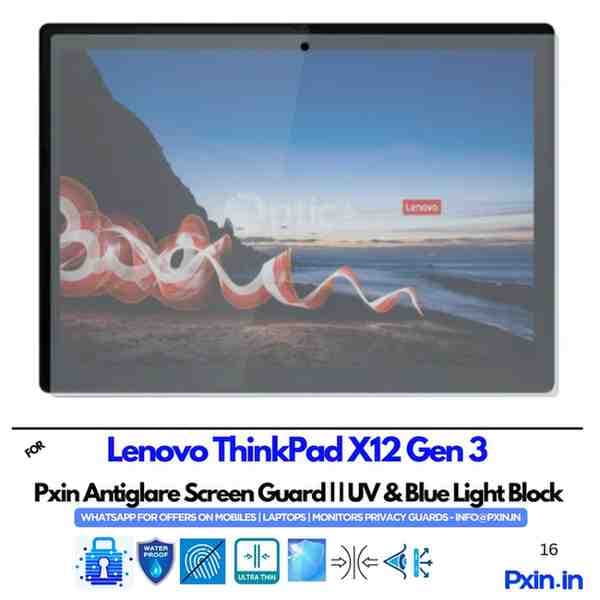 LenovoThinkPadX12Gen3 Anti glare csreen guard