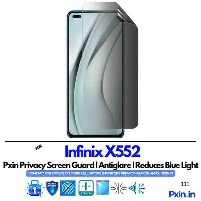 Infinix X552 Privacy screen guard