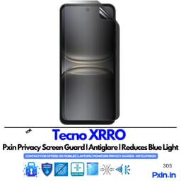 Tecno XRRO Privacy screen guard