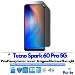 TecnoSpark60Pro5GPrivacyScreenGuard