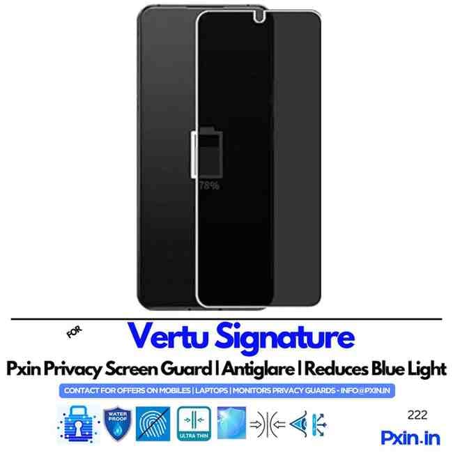 VertuSignaturePrivacyScreenGuard