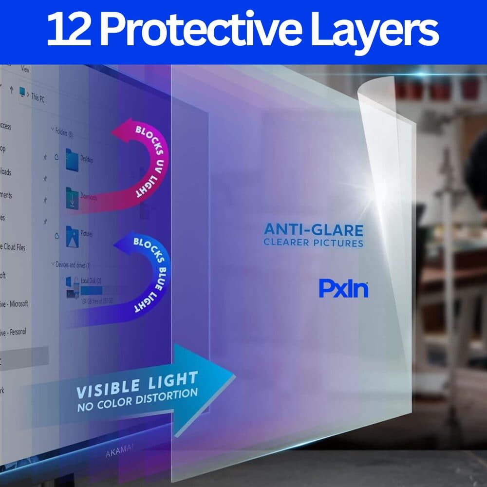 Anti Blue Light & Anti Glare Screen Guard for VIVO V30E Mobile - Image 4