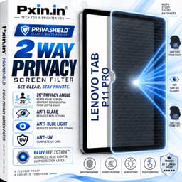 Lenovo Tab P11 Pro 2 Way Tablet Privacy Screen Guard (Anti-Blue & Anti-Glare) - Image 1