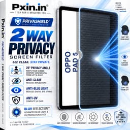 OPPO Pad 5 2 Way Tablet Privacy Screen Guard (Anti-Blue & Anti-Glare) - Image 1