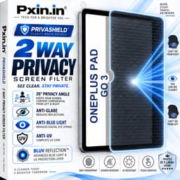 OnePlus Pad Go 3 2 Way Tablet Privacy Screen Guard (Anti-Blue & Anti-Glare) - Image 1