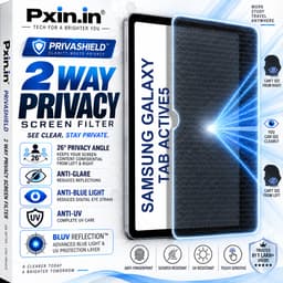 Samsung Galaxy Tab Active5 2 Way Tablet Privacy Screen Guard (Anti-Blue & Anti-Glare) - Image 1