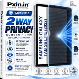 Samsung Galaxy Tab S6 Lite (2022) 2 Way Tablet Privacy Screen Guard (Anti-Blue & Anti-Glare) - Image 1
