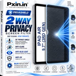 iPad Air 9.7 Inch (3rd Gen) 2 Way Tablet Privacy Screen Guard (Anti-Blue & Anti-Glare) - Image 1