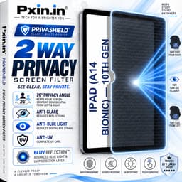 iPad (A14 Bionic) - 10th Gen 2 Way Tablet Privacy Screen Guard (Anti-Blue & Anti-Glare) - Image 1