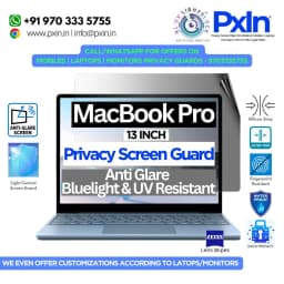 13 inch MacBook Pro Privacy (Anti Blue Light & Anti Glare) Screen Guard