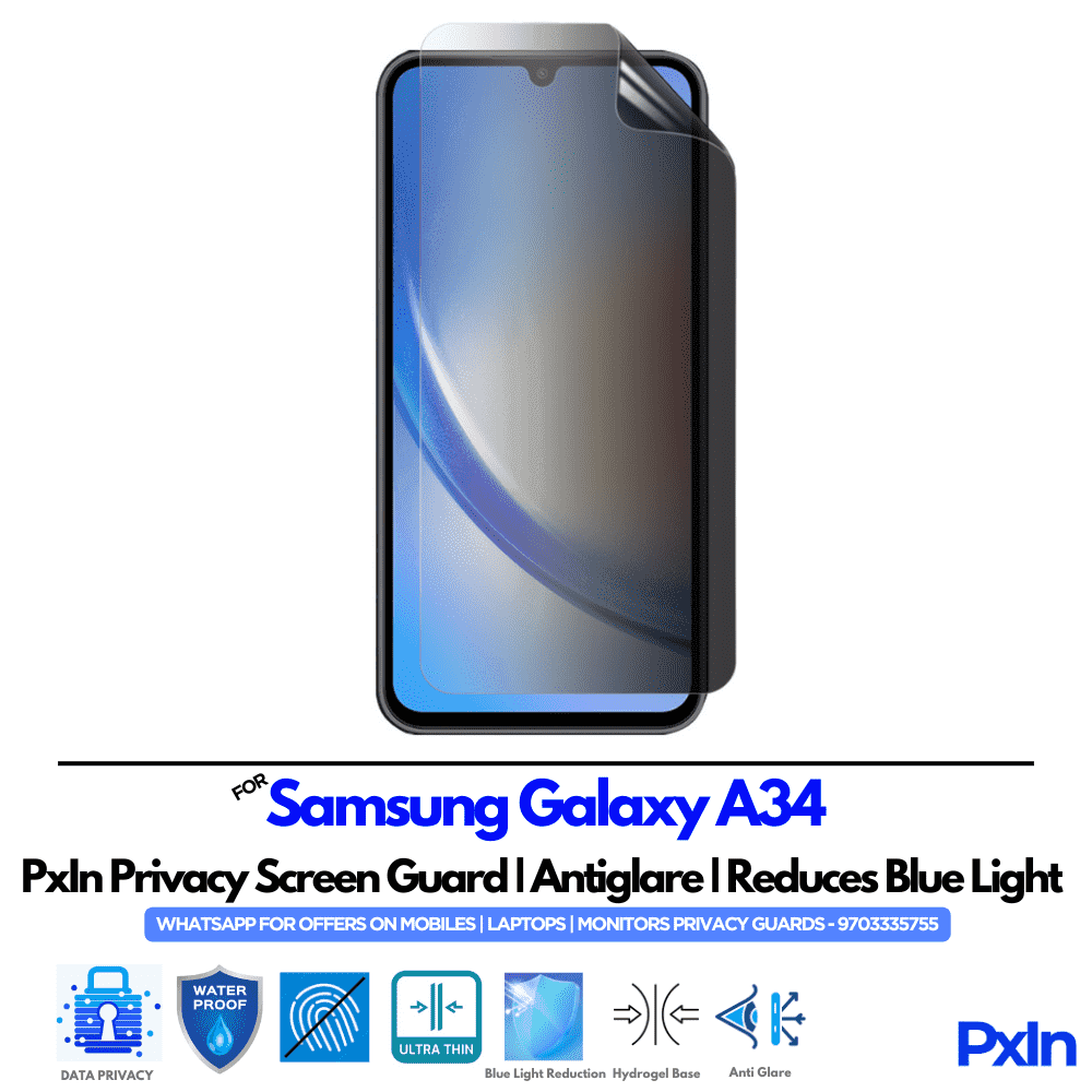 Samsung Galaxy A34 Privacy Screen Guard