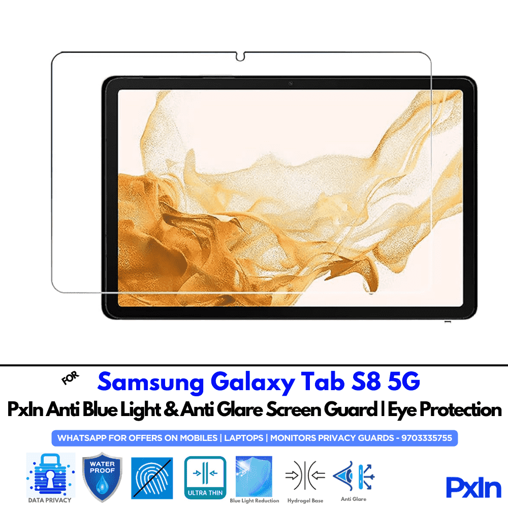 Samsung Galaxy Tab S8 5G Anti Blue light screen guard