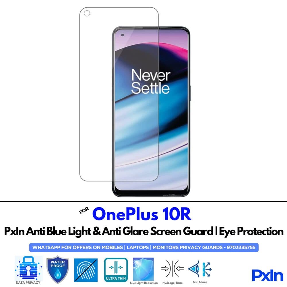 OnePlus 10R Anti Blue light screen guard