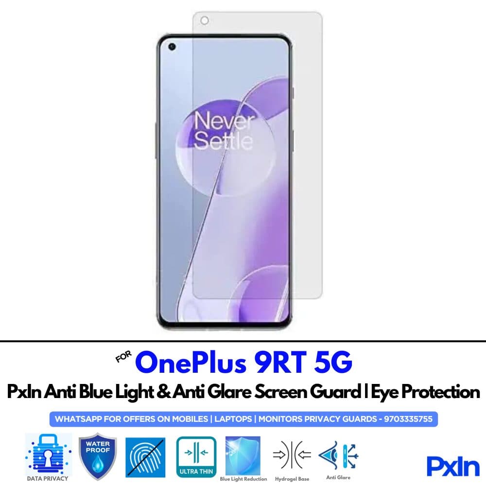 OnePlus 9RT 5G Anti Blue light screen guard
