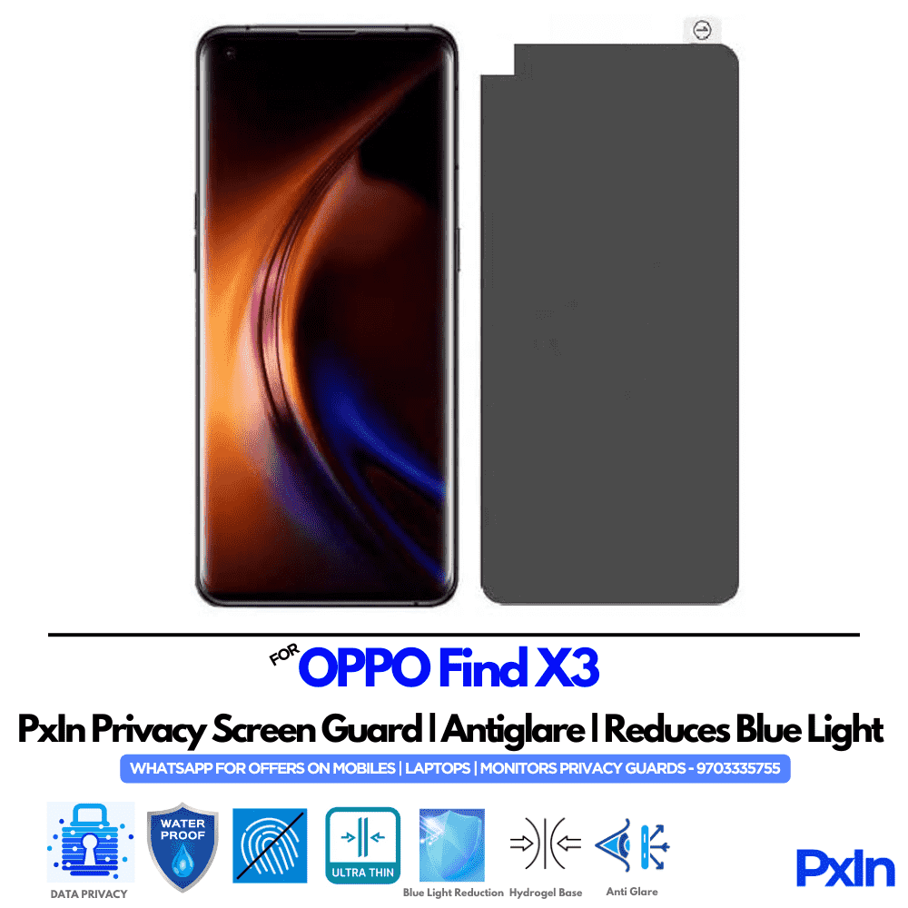 OPPO Find X3 Mobile Privacy Screen