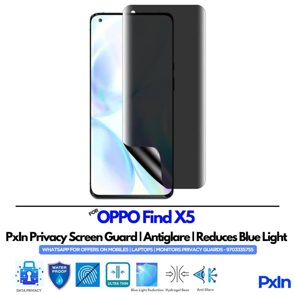 OPPO Find X5 Mobile Privacy Screen