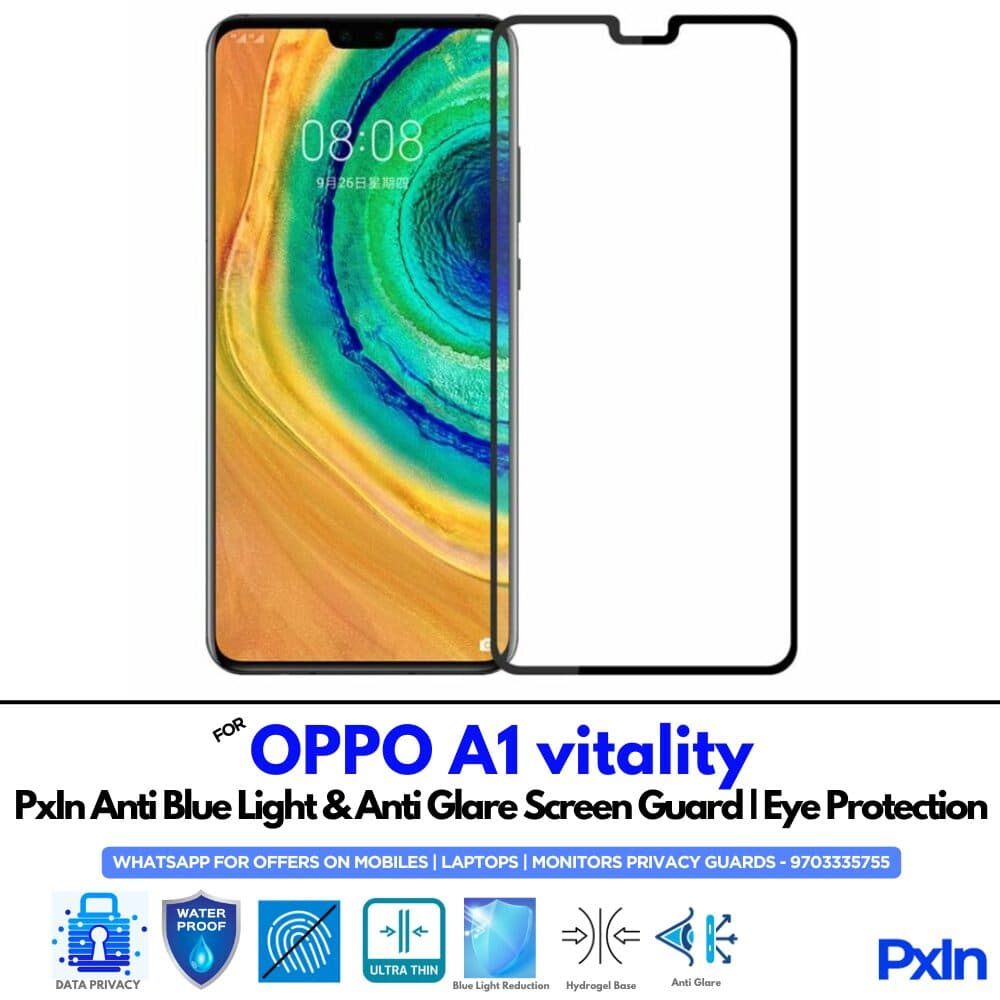 OPPO A1 vitality Mobile Anti Bluelight Screen Guard