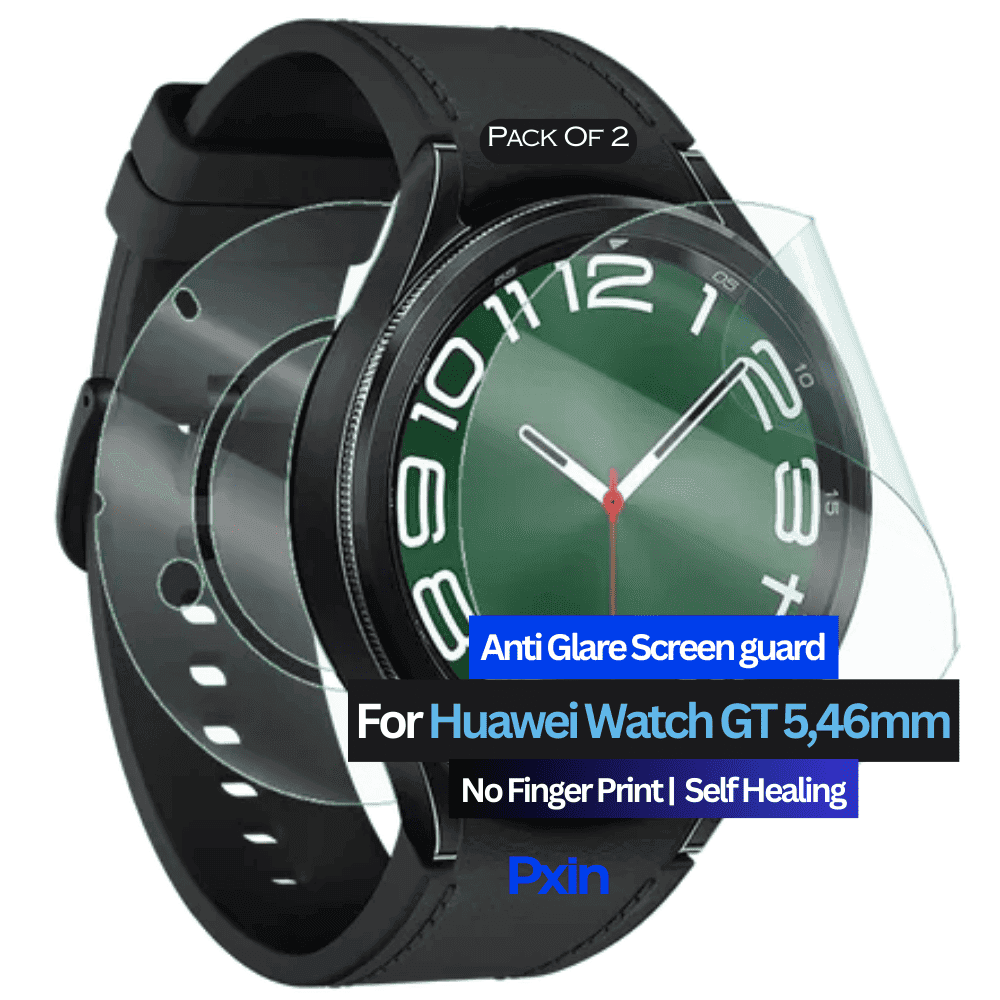 Anti-Glare Screen Guard for Huawei Watch GT 5 46mm Smartwatch