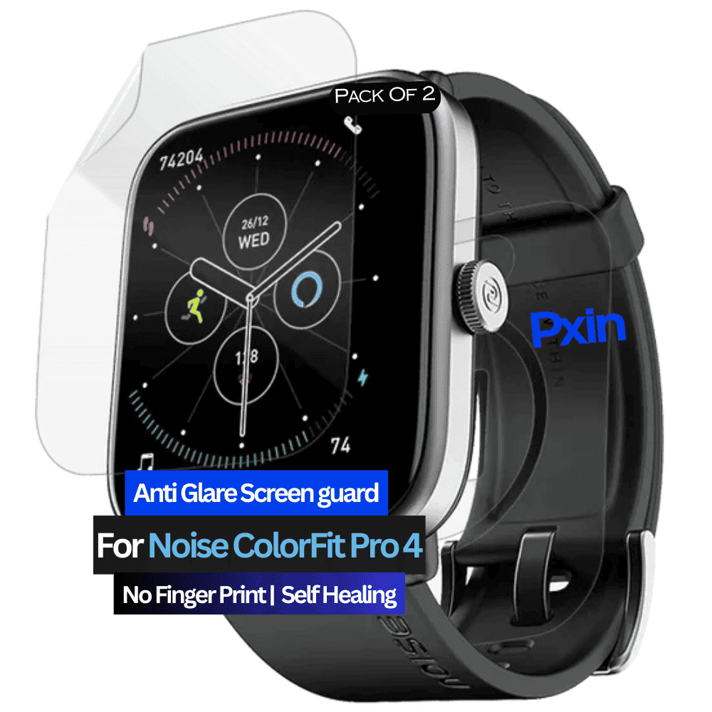 Anti-Glare Screen Guard for Noise ColorFit Pro 4 Smartwatch