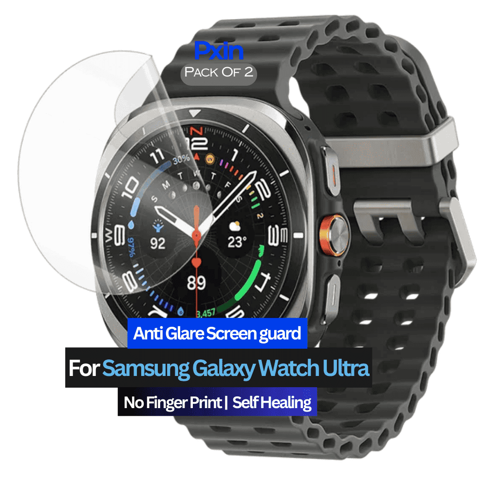 Anti-Glare Screen Guard for Samsung Galaxy Watch Ultra Smartwatch