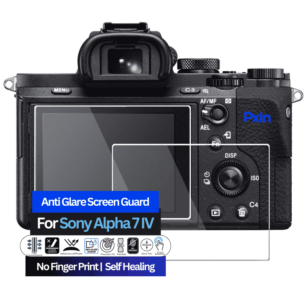 Anti-Glare Screen Guard for Sony Alpha 7 IV Camera