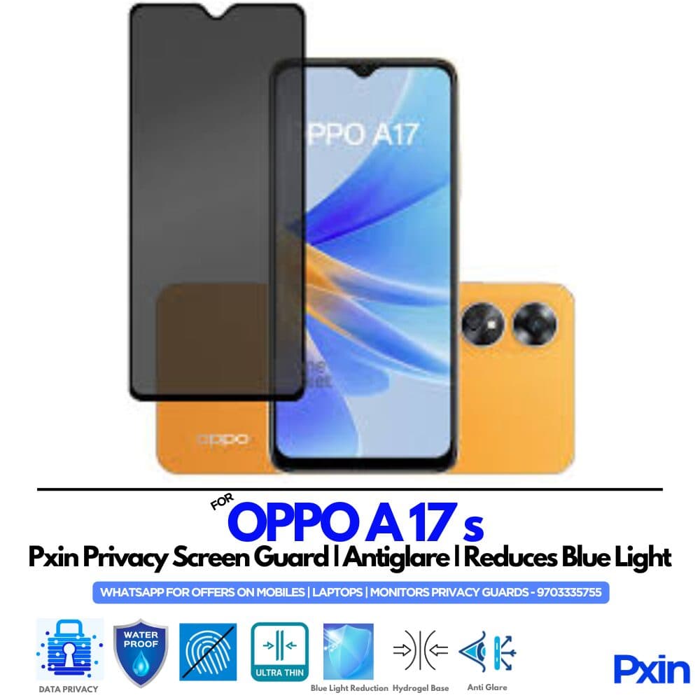 OPPO A 17 s Privacy Screen Guard