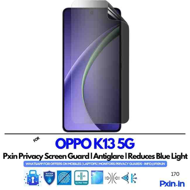 OPPOK13-5G Privacy screen guard