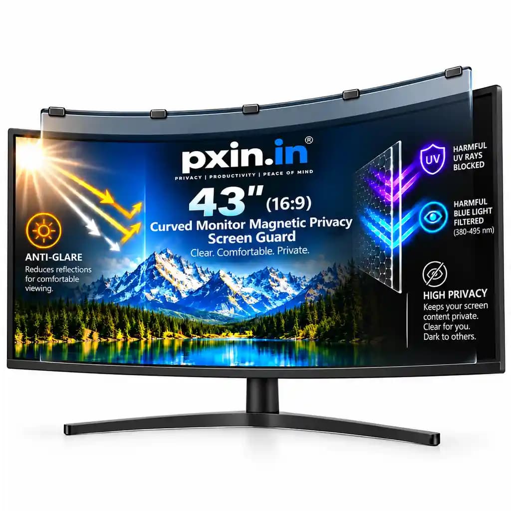 43-Inches-Curved-Magnetic-Monitor-Privacy-Screen-Guard