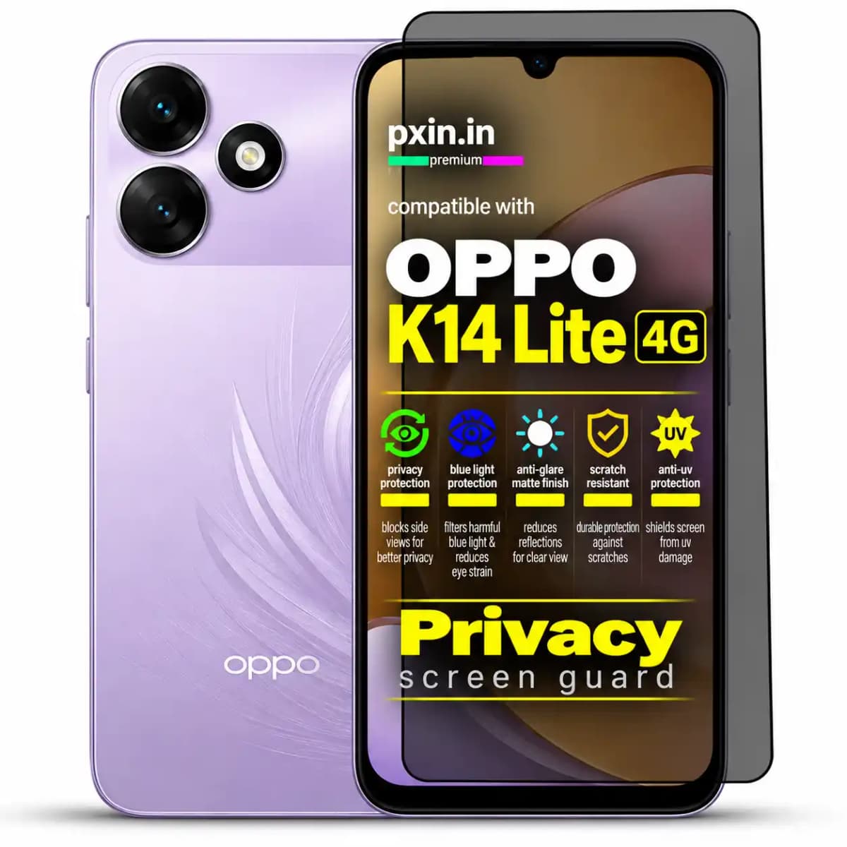 OPPO-K14-Lite-4G-Privacy-Screen-Guard